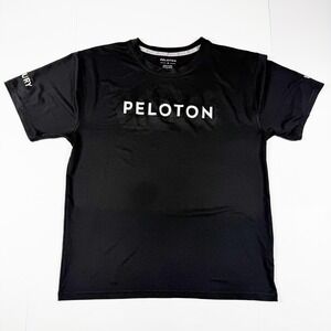 Peloton Men's Century 100 Black T Shirt‎ Medium
